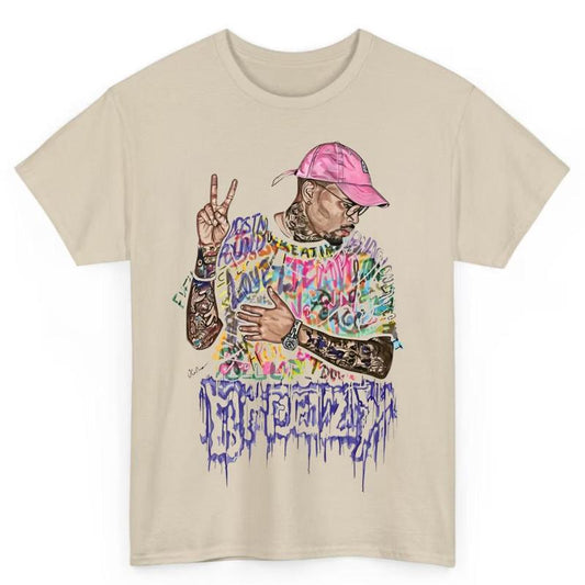 Breezy Bowl Hip Hop Graphic Tee - 100% Cotton Streetwear Shirt for Men