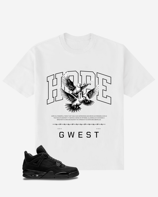 G West Hope Streetwear Style Oversized T-Shirt Mens