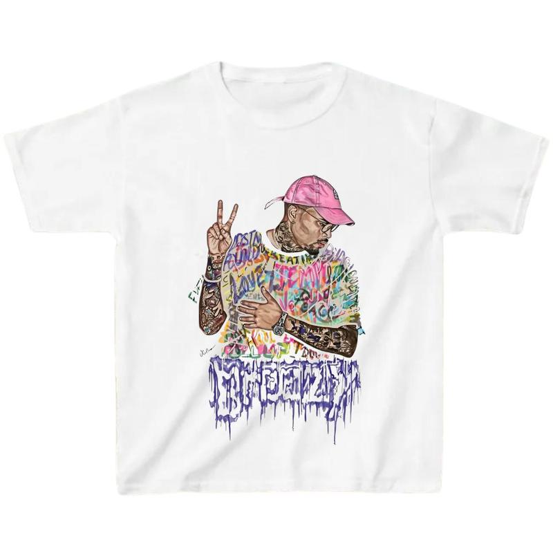 Breezy Bowl Hip Hop Graphic Tee - 100% Cotton Streetwear Shirt for Men
