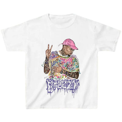 Breezy Bowl Hip Hop Graphic Tee - 100% Cotton Streetwear Shirt for Men