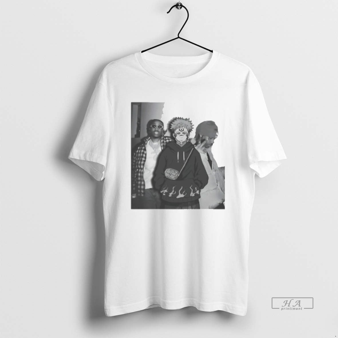 Throwback Trendy Quavo X Travis Scott And Yuji Itadori Anime Shirt