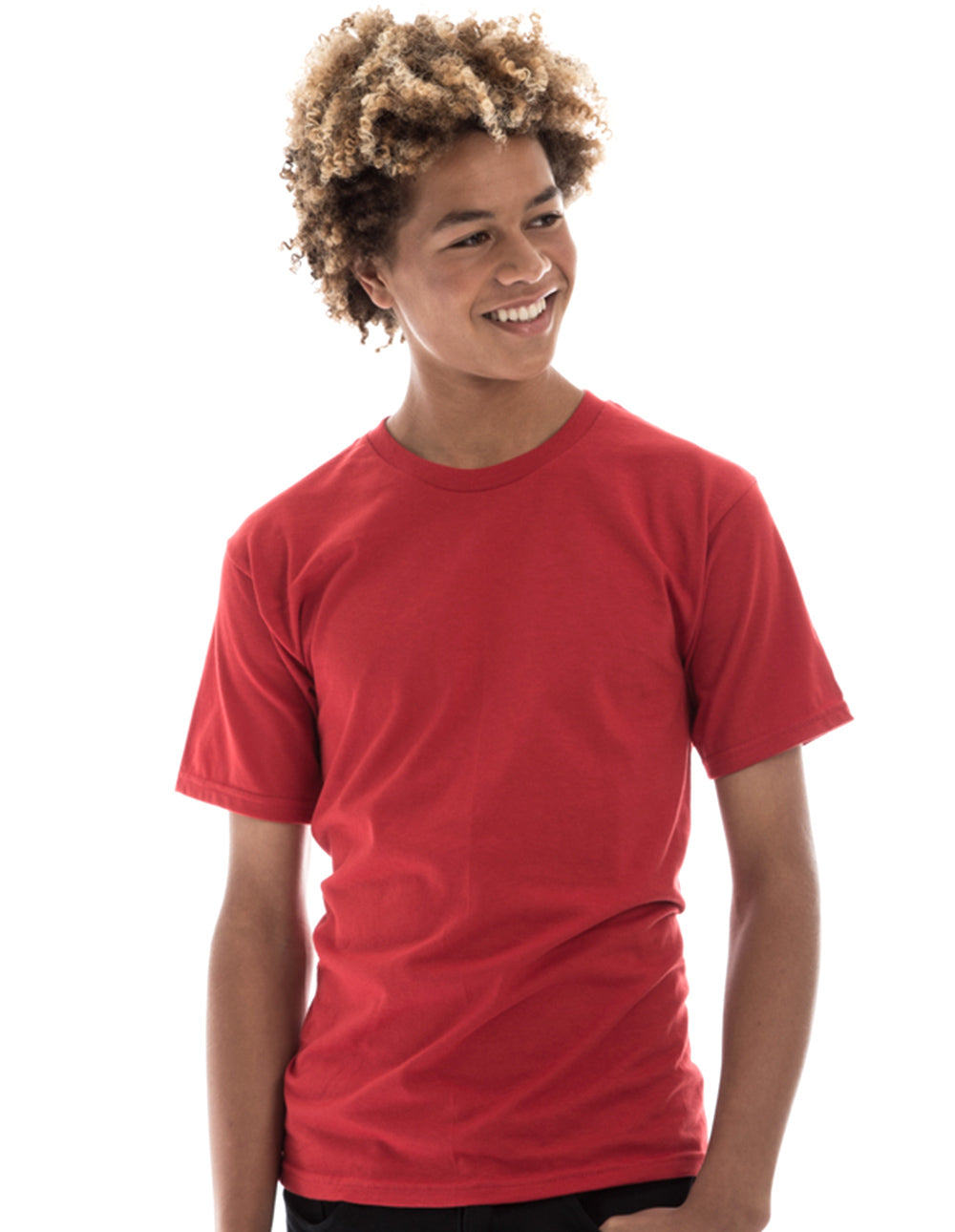 Retro Ring-Spun Crew Neck T-Shirt 2100