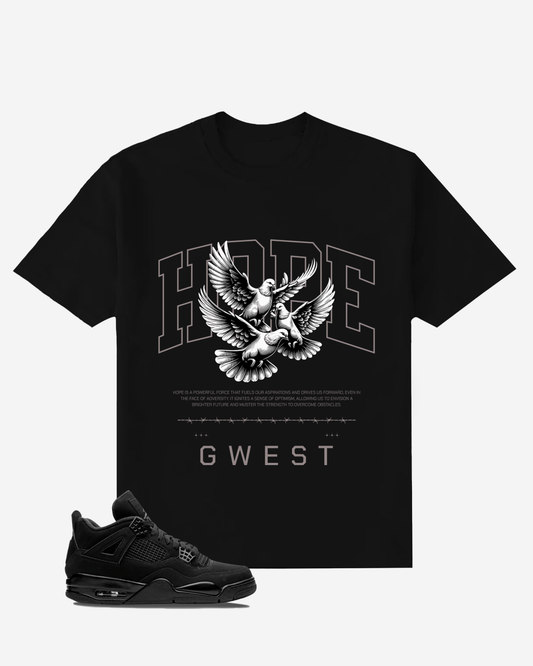 G West Hope Streetwear Style Oversized T-Shirt Mens