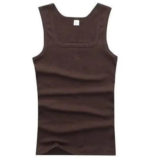 Summer Plus Size Summer Good Men Clothing Tank Tops Elegant Black White Gray Singlets Sleeveless Fitness Men Vest Bodybuilding Vest Summer Men's Vest Gym Casual Vest Sleeveless Vest Clothes